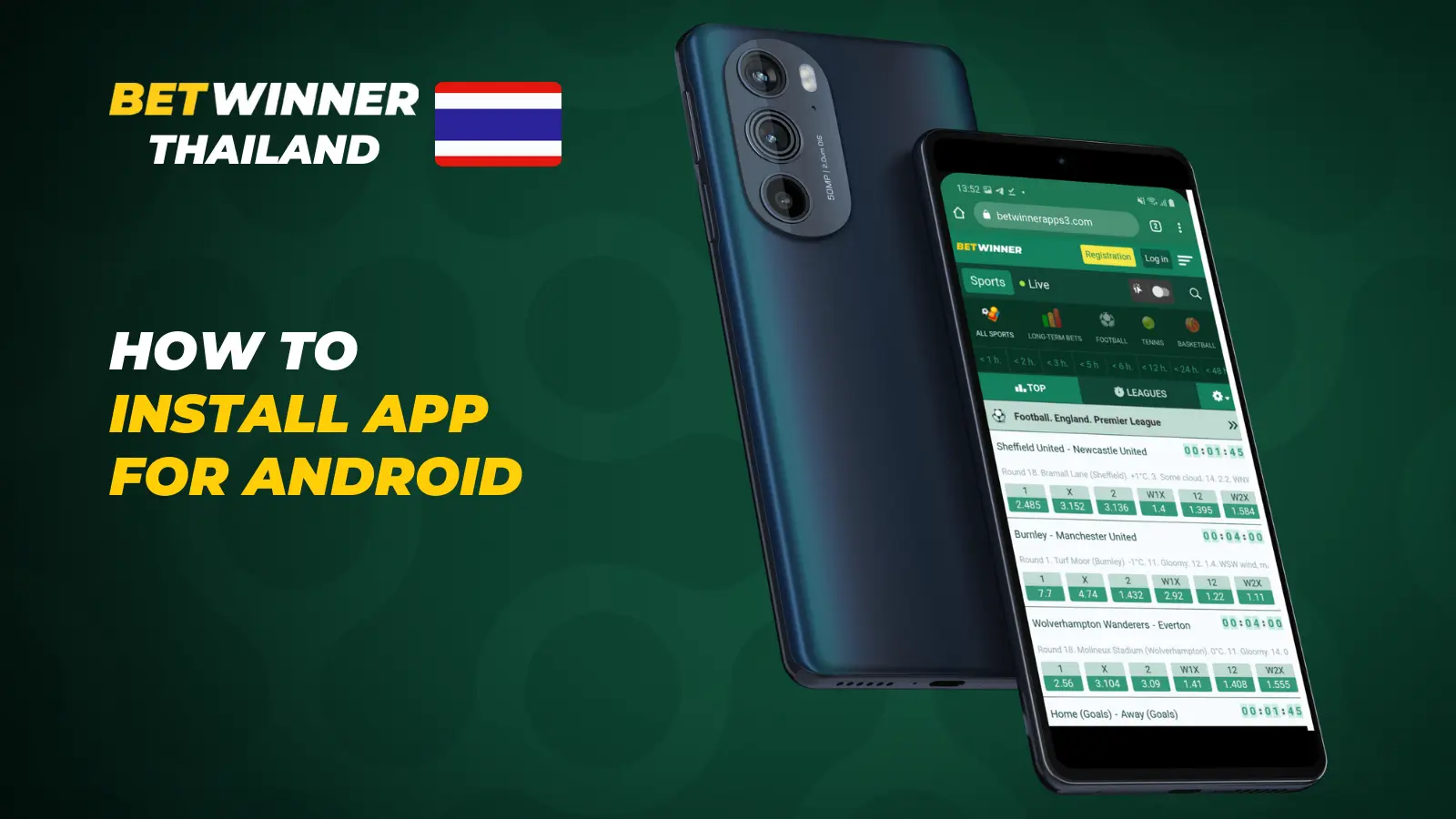 Betwinner's mobile